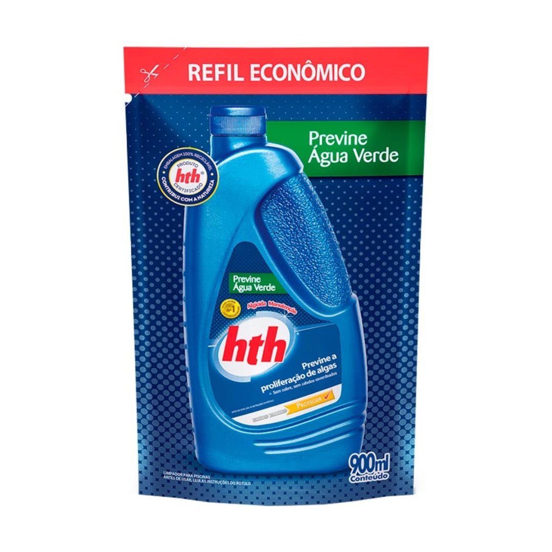 HTH- Refil Algicida Manutenção Proteger 900ml