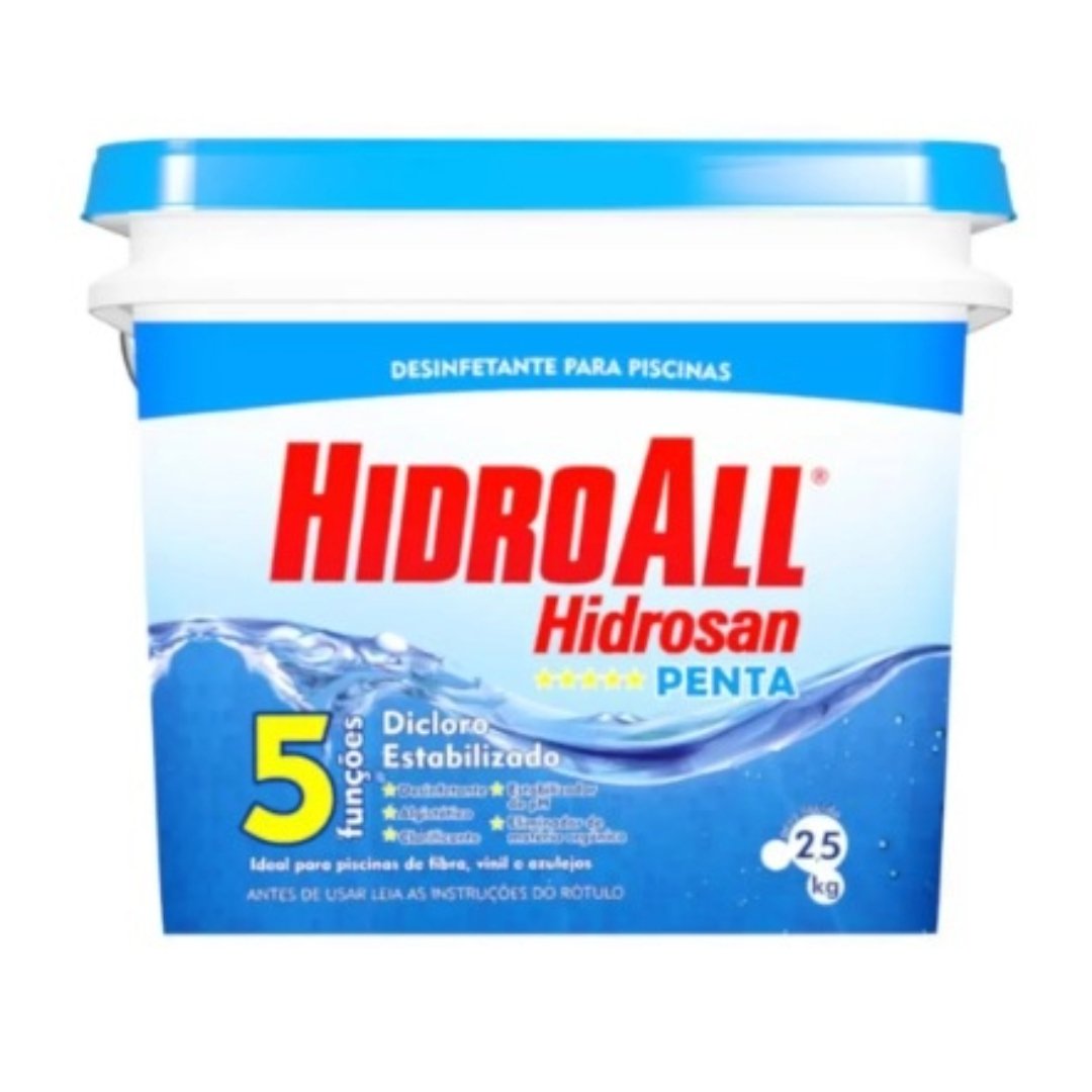 HCL- Cloro Hidrosan Penta 2,5kg